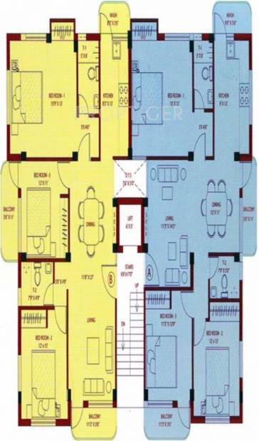 Images for Cluster Plan of Casagrand Shrishti