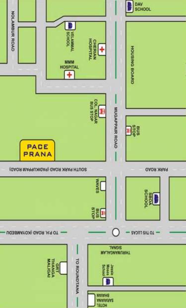  prana Images for Location Plan of Pace Prana