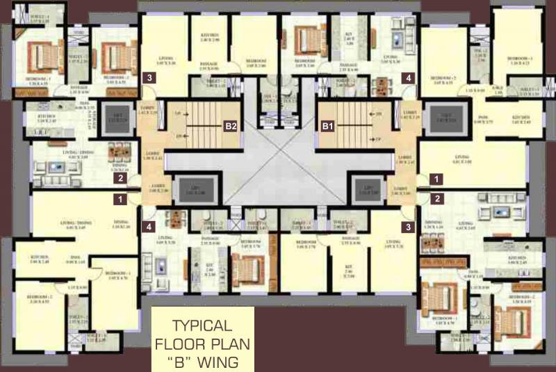  swaroop-residency Images for Cluster Plan of Ashoka Swaroop Residency