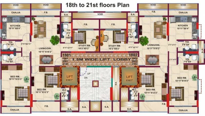 Images for Cluster Plan of Vardhman Galaxy