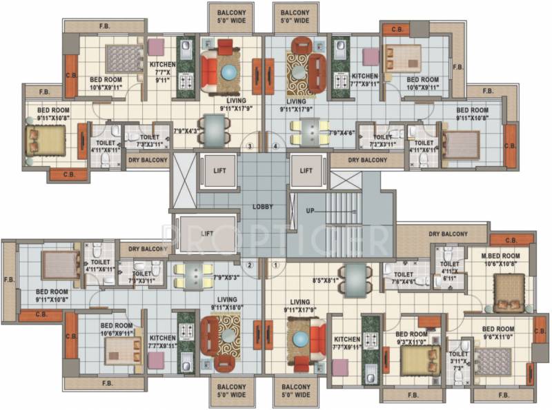 Images for Cluster Plan of Shree Siddeshwar Gardens