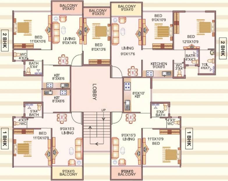 Images for Cluster Plan of Omkar Puram