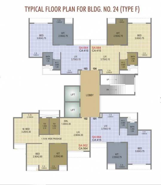 Images for Cluster Plan of Haware Haware Citi
