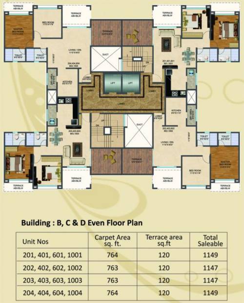 Images for Cluster Plan of Kolte Patil Langston