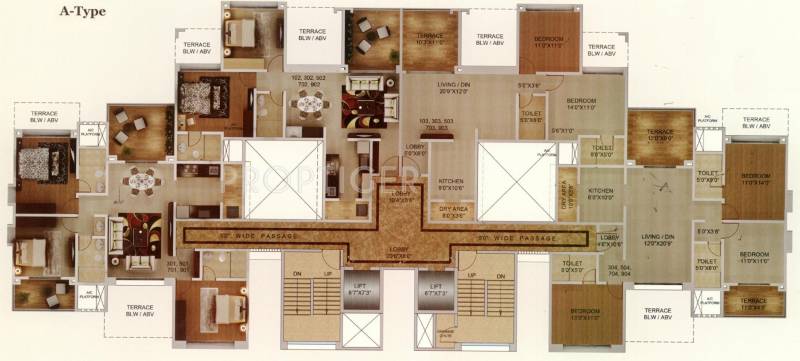 Images for Cluster Plan of Kolte Patil Langston