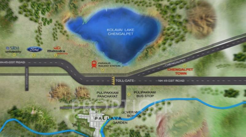 pallavarajha-properties pallava-garden Location Plan