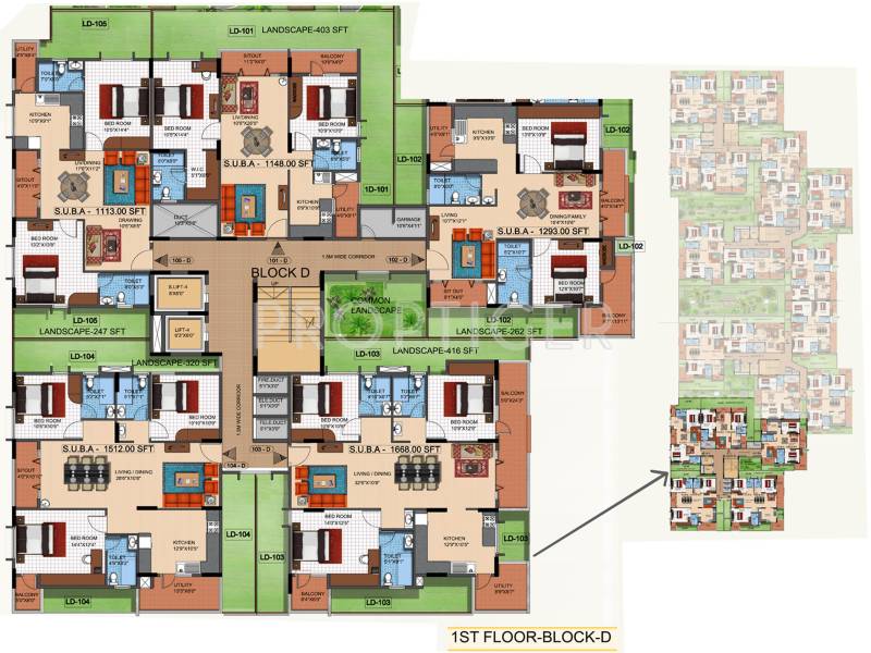 Images for Cluster Plan of Mahaveer Tranquil