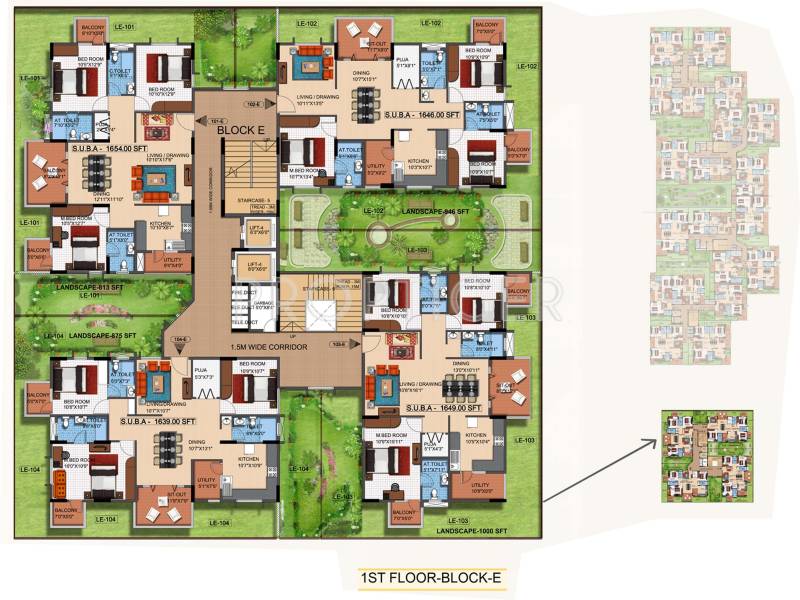 Images for Cluster Plan of Mahaveer Tranquil