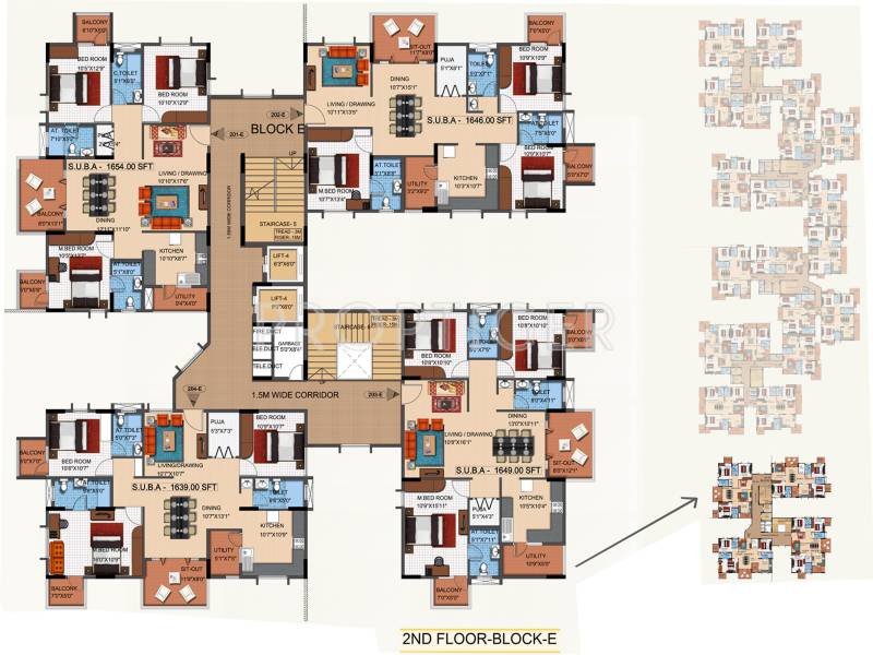 Images for Cluster Plan of Mahaveer Tranquil