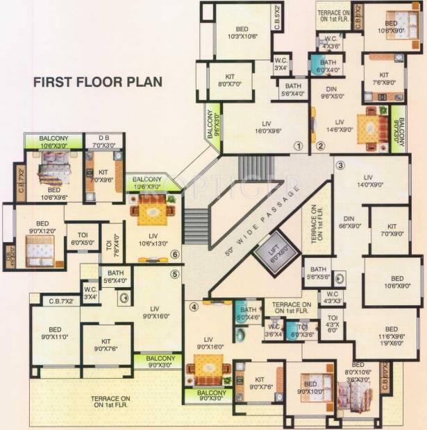 Images for Cluster Plan of Surya Goyal Arcade