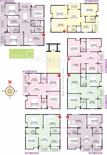  kens-residency Images for Cluster Plan of SR Kens Residency