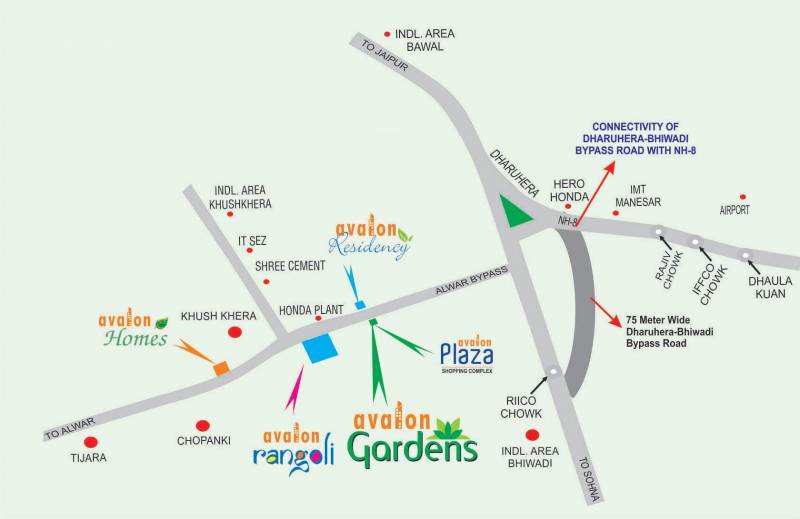  gardens Images for Location Plan of Avalon Gardens