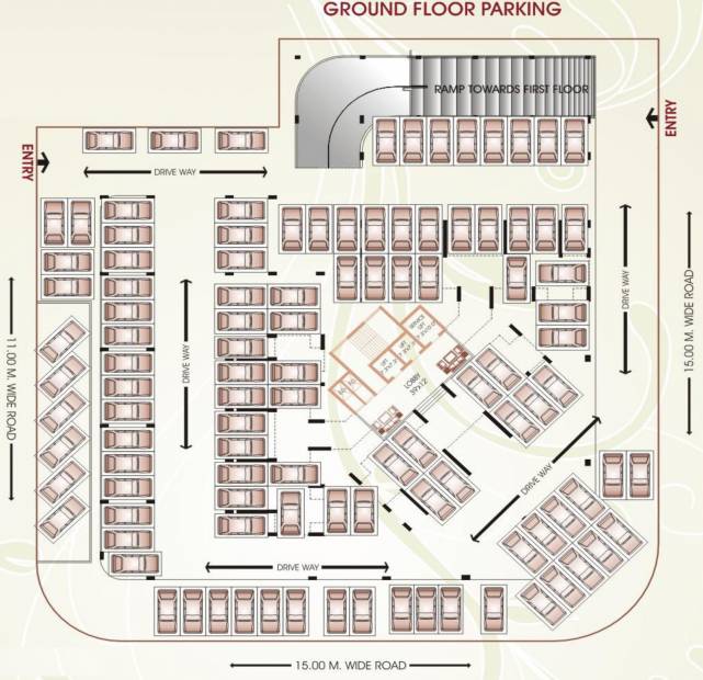 Images for Cluster Plan of Juhi Niharika Residency