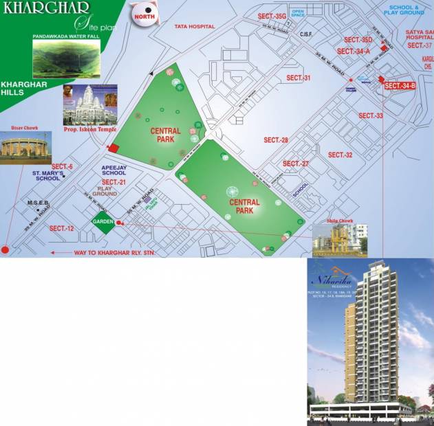 Images for Location Plan of Juhi Niharika Residency