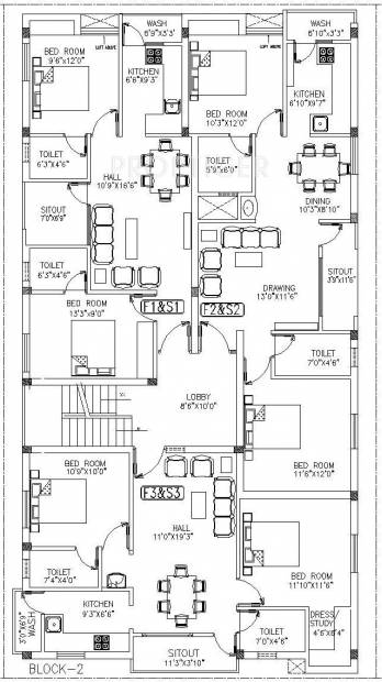 Images for Cluster Plan of Oliyas Green Court