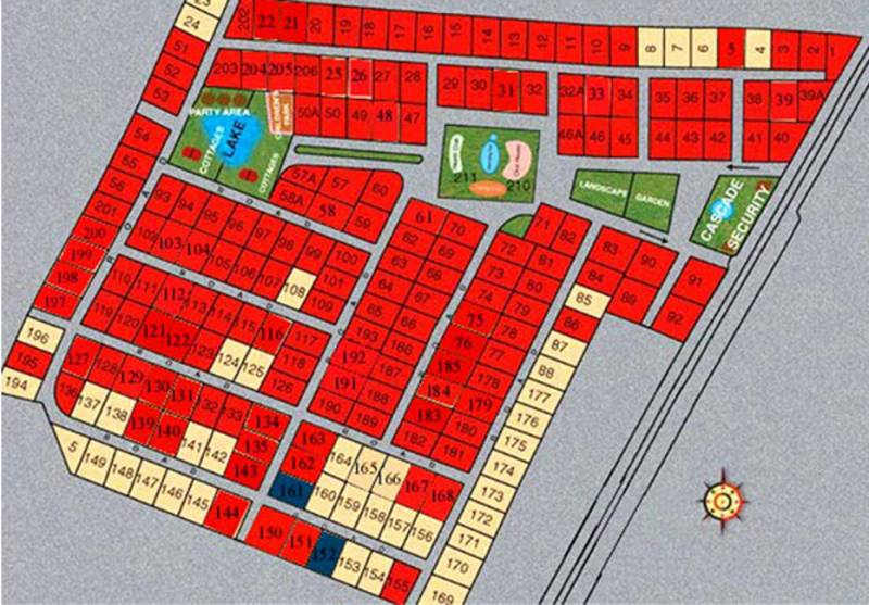 apna-sapna cliffton-park Layout Plan