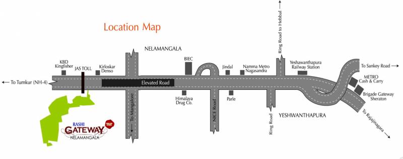  gateway Images for Location Plan of Rashi Gateway