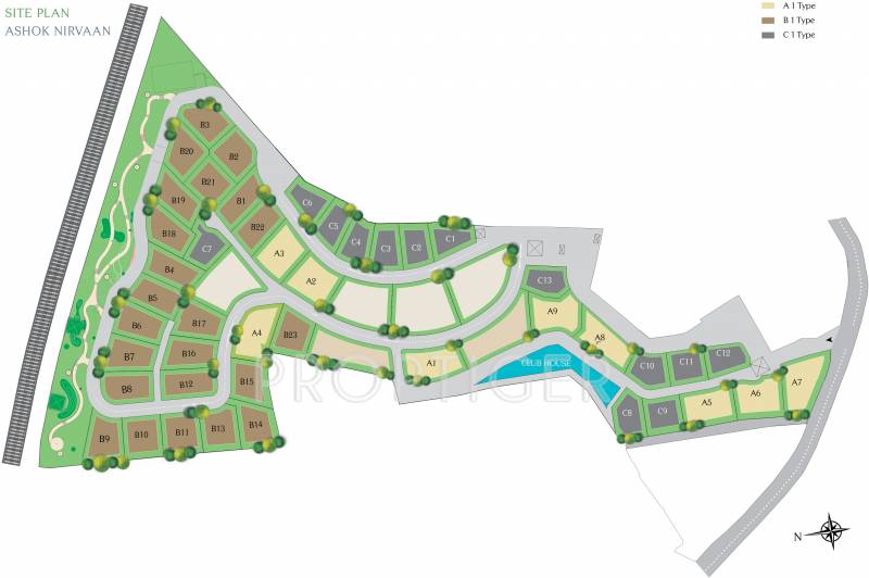 Images for Site Plan of Peninsula Ashok Nirvaan