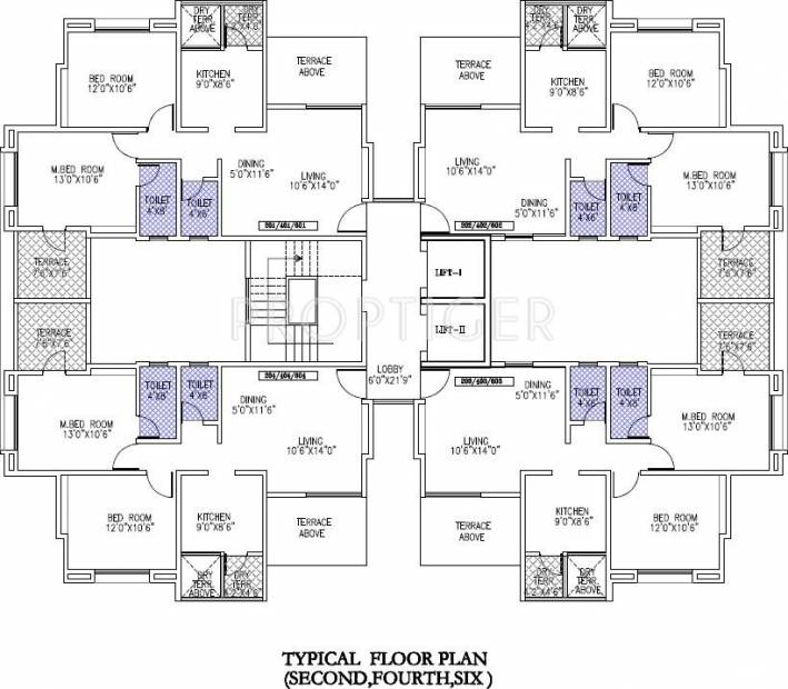 Images for Cluster Plan of Shah Bafna Associates Costa Blanca