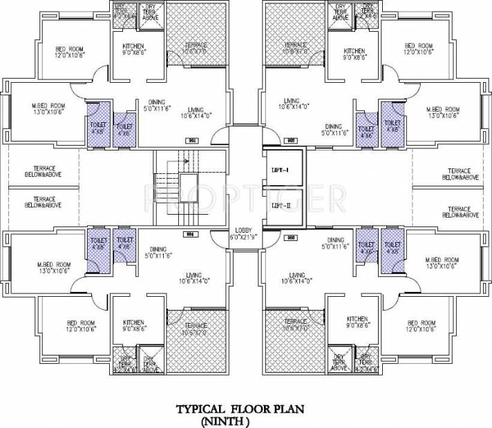 Images for Cluster Plan of Shah Bafna Associates Costa Blanca