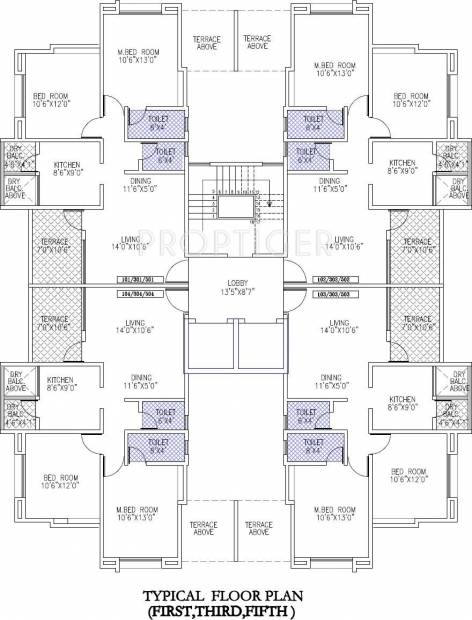Images for Cluster Plan of Shah Bafna Associates Costa Blanca