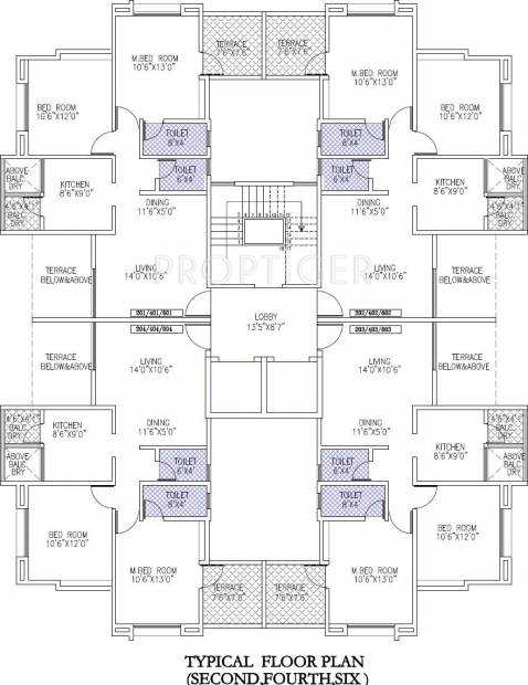 Images for Cluster Plan of Shah Bafna Associates Costa Blanca