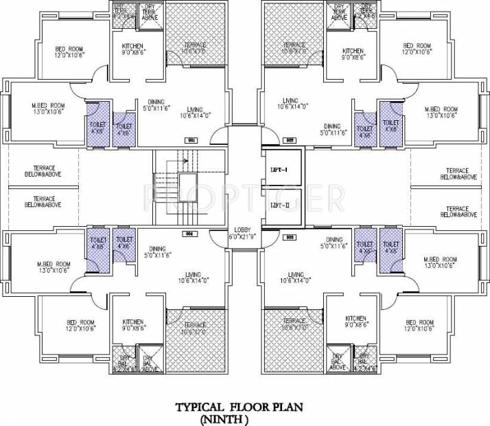 Images for Cluster Plan of Shah Bafna Associates Costa Blanca