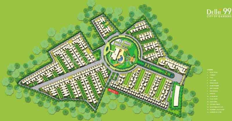  delhi-99 Images for Master Plan of MR Proview Delhi 99
