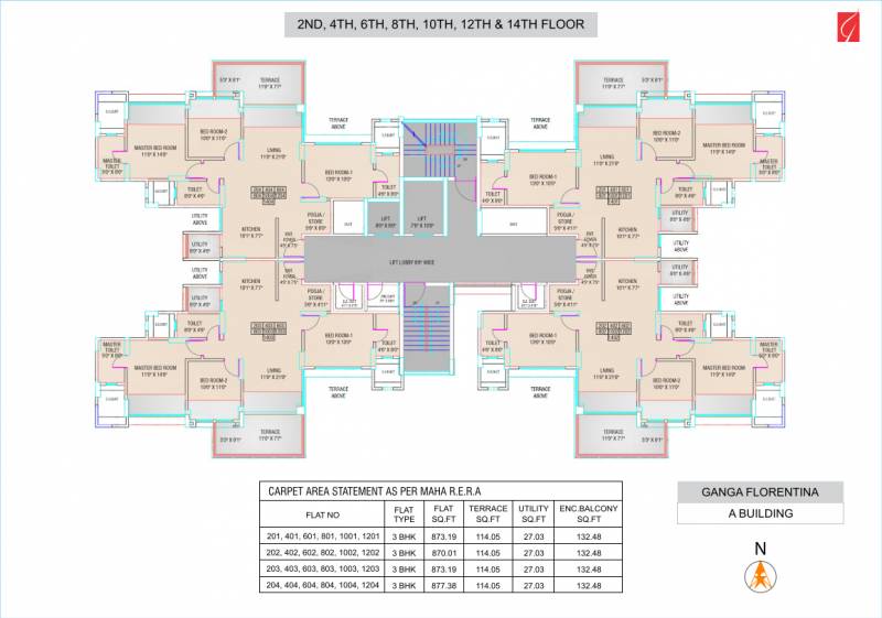 Images for Cluster Plan of Goel Ganga Florentina