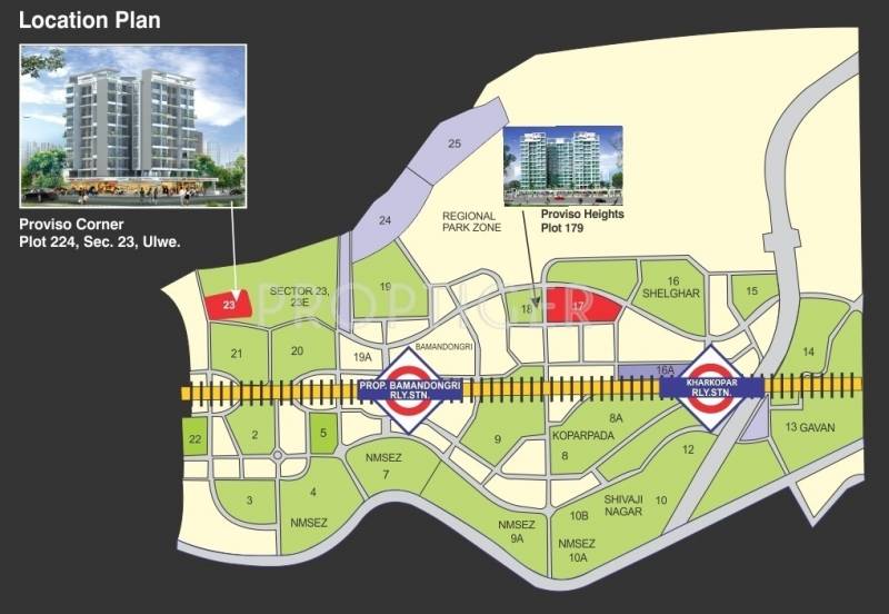  corner Images for Location Plan of Proviso Corner