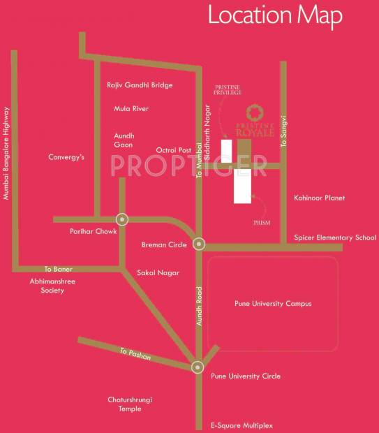 Images for Location Plan of Pristine Royale