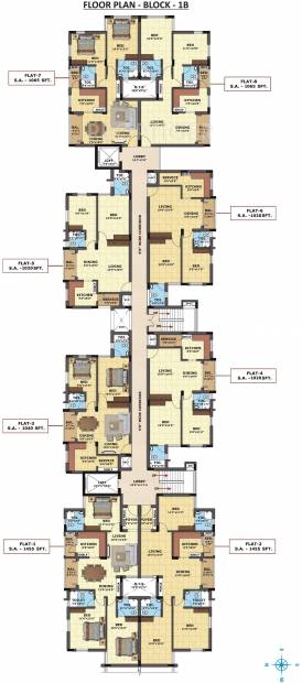 Images for Cluster Plan of Sri Imperial Towers