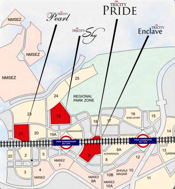  pride Images for Location Plan of Tricity Pride