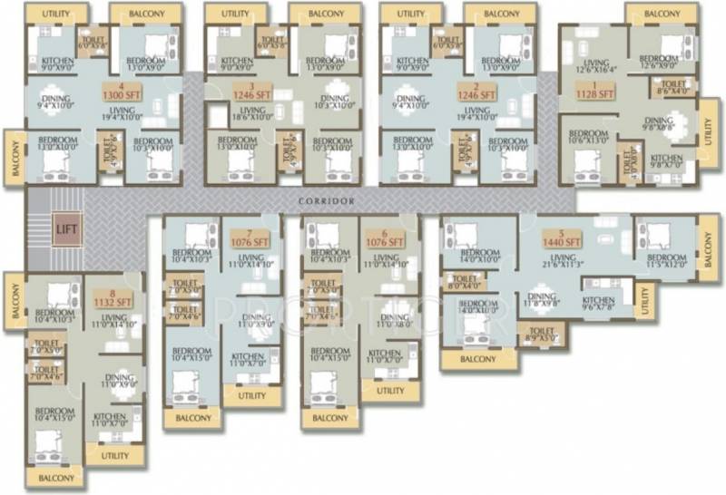  fortune-square Images for Cluster Plan of Pioneer Developers Fortune Square