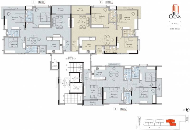 Images for Cluster Plan of Appaswamy Cerus