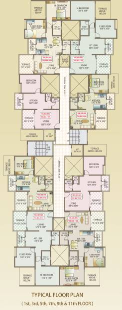 Images for Cluster Plan of ACME Selene Apartment