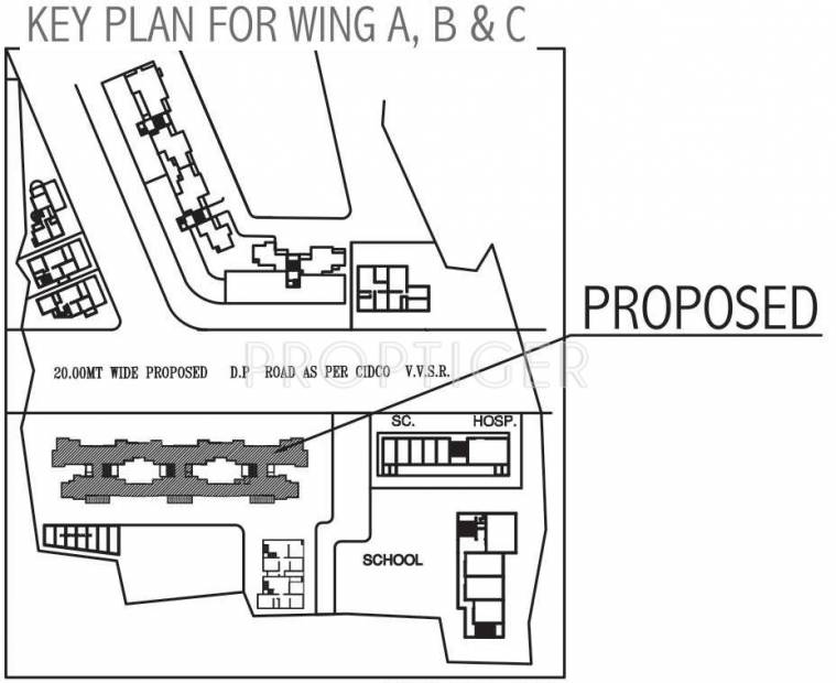Images for Site Plan of Parshva Konark Residency