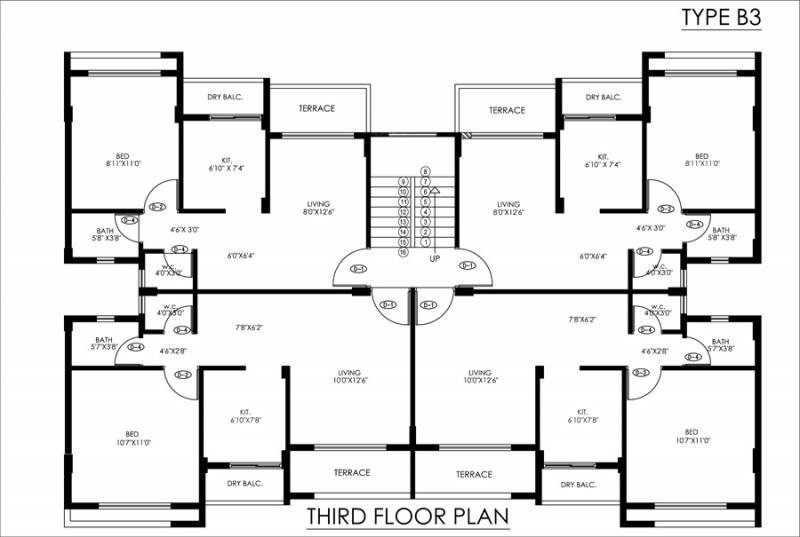 Images for Cluster Plan of Poddar Samruddhi Evergreens