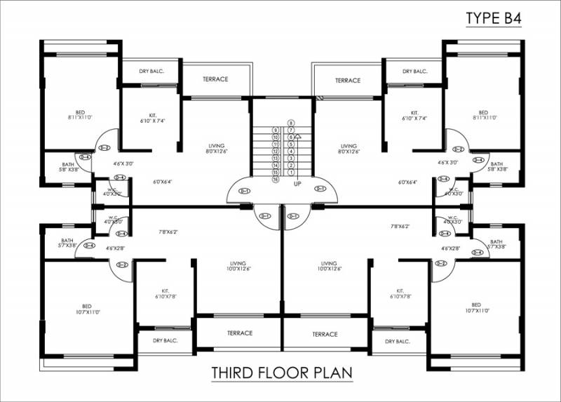 Images for Cluster Plan of Poddar Samruddhi Evergreens