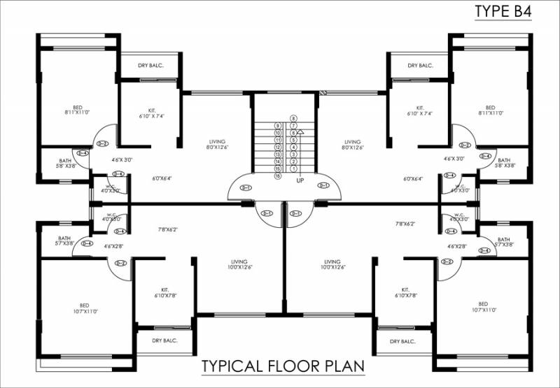 Images for Cluster Plan of Poddar Samruddhi Evergreens