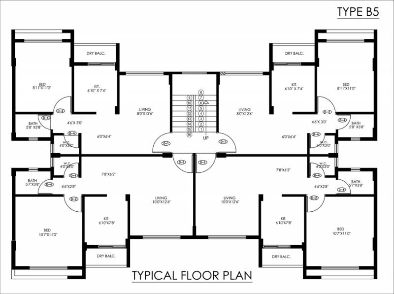 Images for Cluster Plan of Poddar Samruddhi Evergreens