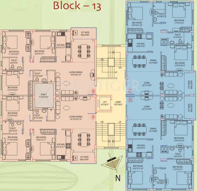 Images for Cluster Plan of Space Clubtown Gardens