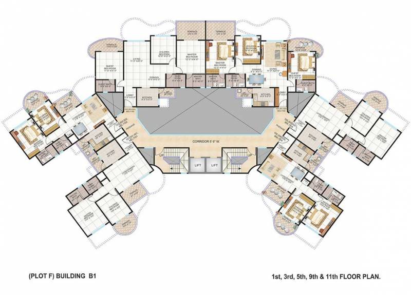 Images for Cluster Plan of Kolte Patil Cheryl
