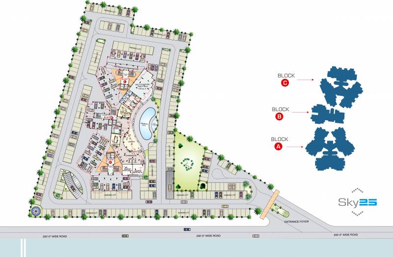 Images for Site Plan of Riddhi Sky 25