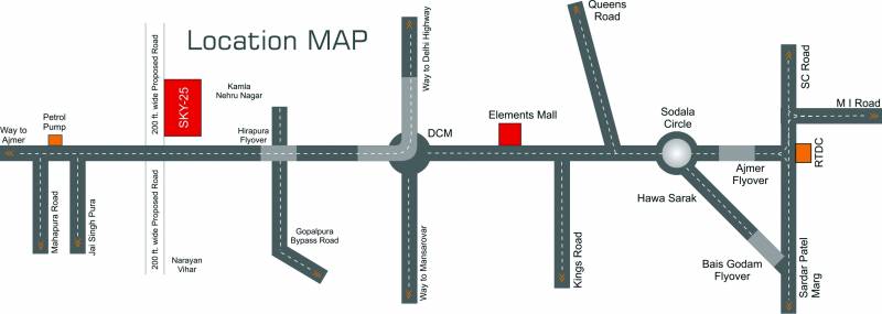 Images for Location Plan of Riddhi Sky 25