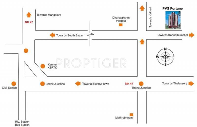 Images for Location Plan of PVS Builders And Developers Fortune