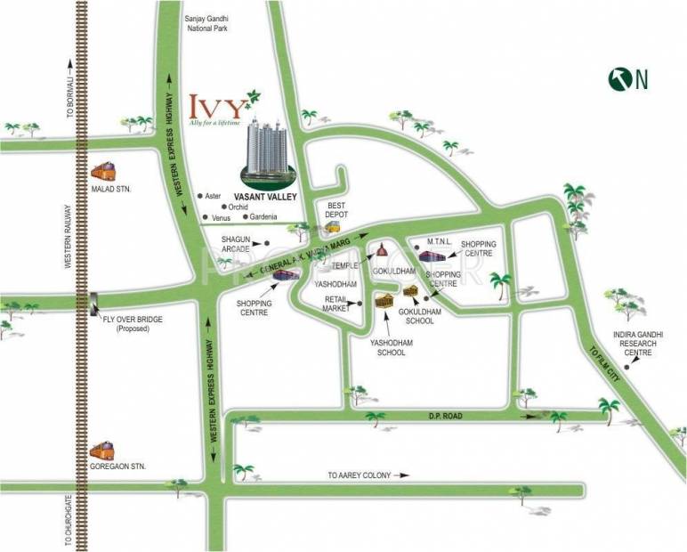 Images for Location Plan of Sheth Creators Ivy