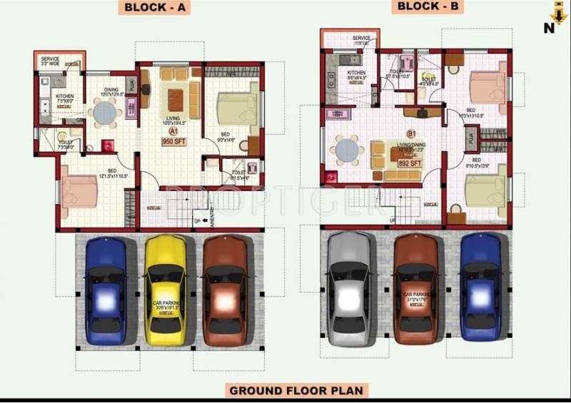 Images for Cluster Plan of Khurinji Gardenia