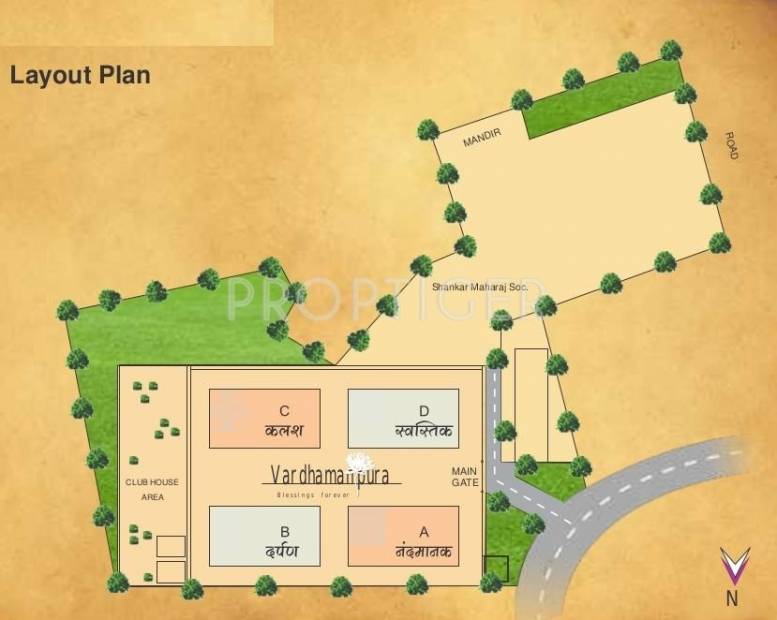  vardhamanpura Images for Layout Plan of Suyog Vardhamanpura