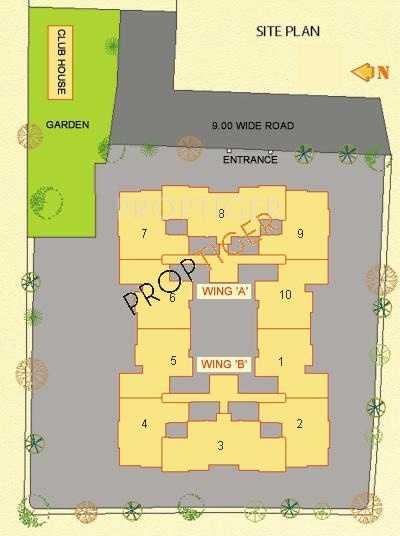 Mutha Group Kamdhenu Siddhi Site Plan